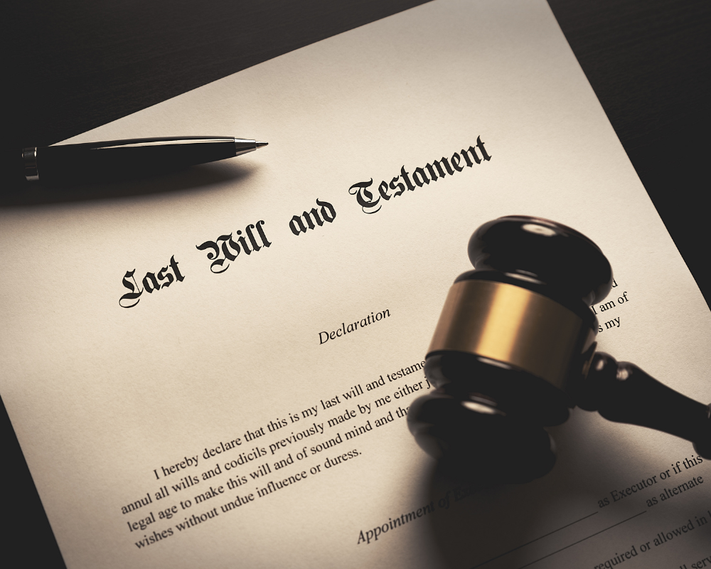 como fazer um testamento valido?